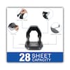 Swingline 28-Sheet Comfort Handle Steel Two-Hole Punch, 1/4" Holes, Black/Gray A7074050D